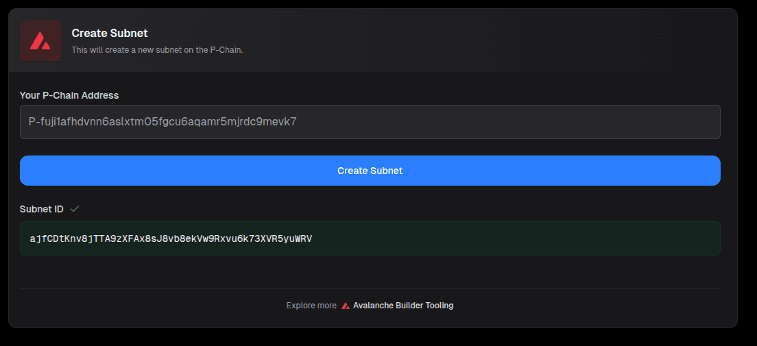 Create Subnet